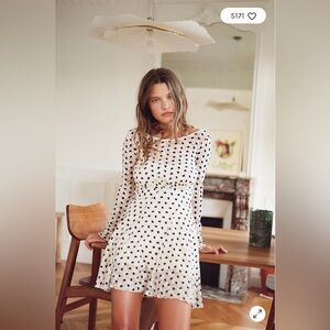 Free People Sheer Delight Mini Dress Size S